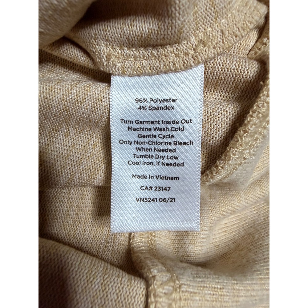 Haven Well Within NWT Marled Knit Boat Neck Top Heathered Oatmeal Pullover L - Picture 8 of 9